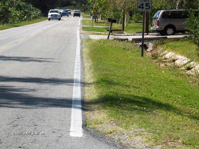 Dirksen Road in DeBary, Florida, March 7, 2007