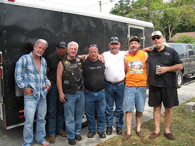 Florida Crew — Terry, Kenny, Bill, Norman, Ron, Bert and Larry