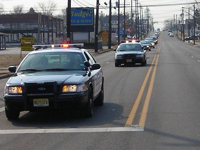 Terry's funeral procession, March 10, 2007