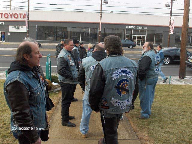 Terry's funeral viewing