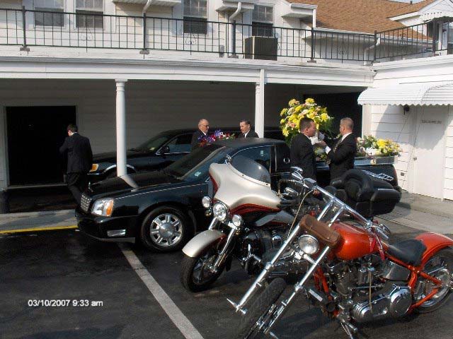 Terry's funeral viewing