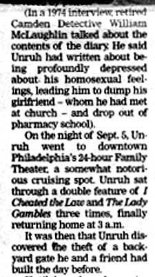East Camden's 'Walk of Death' as Nation's First Mass Killing - Camden Courier-Post - August 22, 1999