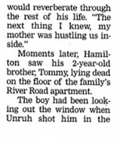 East Camden's 'Walk of Death' as Nation's First Mass Killing - Camden Courier-Post - August 22, 1999