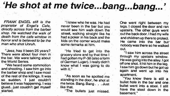 Camden Courier-Post, September 7, 1974 — 'He shot at me twice...bang...bang...'