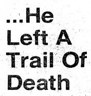 …He Left a Trail of Death - Camden Courier-Post - September 7, 1974