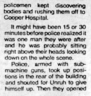 …He Left a Trail of Death - Camden Courier-Post - September 7, 1974