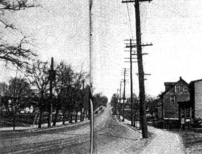 Westfield Avenue East from North 32nd Street, April 1925