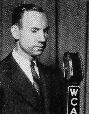C.E. Onens, Chief Operator Announcer of Wiley Programs, WCAM