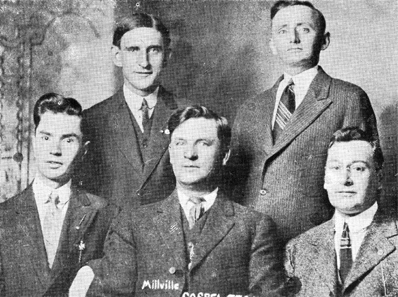 Gospel Team - Rev. Charles Hand, William Steelman, Clifton Sheperd, Rev. John S. Hackett, Rev. Clarence Johnson