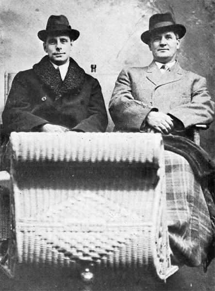 Rev. Frederick Robinson (left) and Rev. Hackett