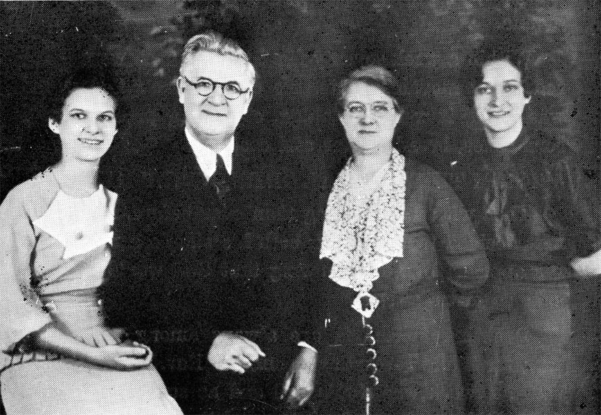 Virginia, Rev. and Mrs. Hackett, and Mary