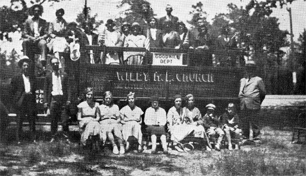 Wiley M.E. Sunday School Picnic, Seaside Park, Decoration Day, 1932