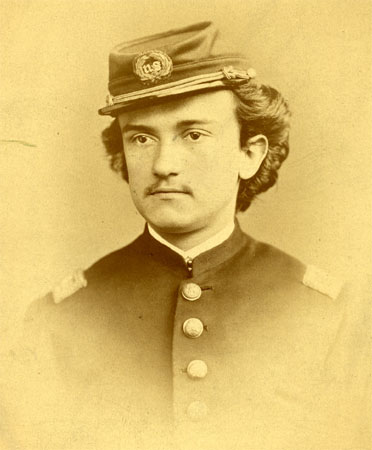 Richard Coates Wilkins in uniform as Paymaster of the 6th Regiment, New Jersey National Guard
