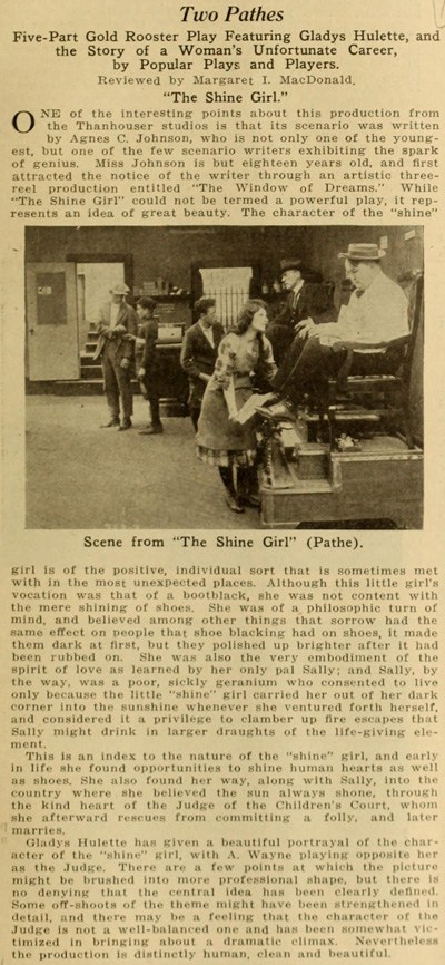 The Shine Girl (1916) film still