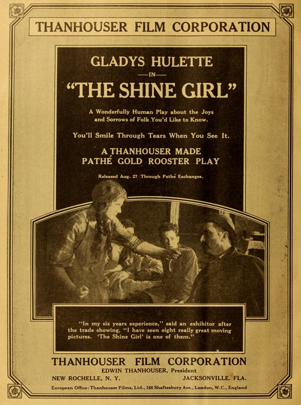 Gladys Hulette in The Shine Girl (1916)