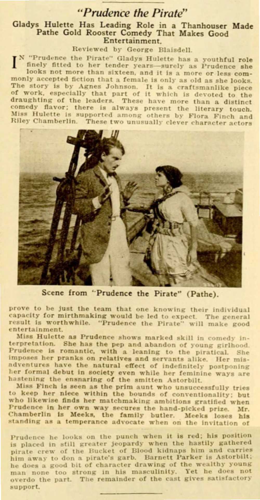 Prudence the Pirate (1916) film still