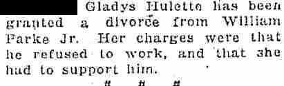 Portland Oregonian, March 15, 1925 — Gladys Hulette, William Parke Jr.