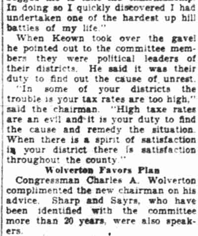 Camden Courier-Post article, June 25, 1929, part 3
