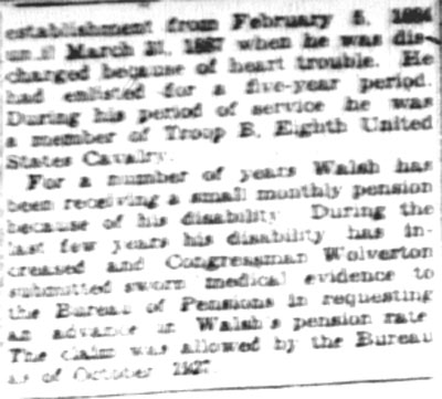 Increased Pension Won for Vet by Wolverton - Camden Courier-Post, April 3, 1928