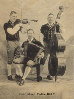 Gebr. Moser, Yodler, Beil 7 — Photograph by George A. Wonfor