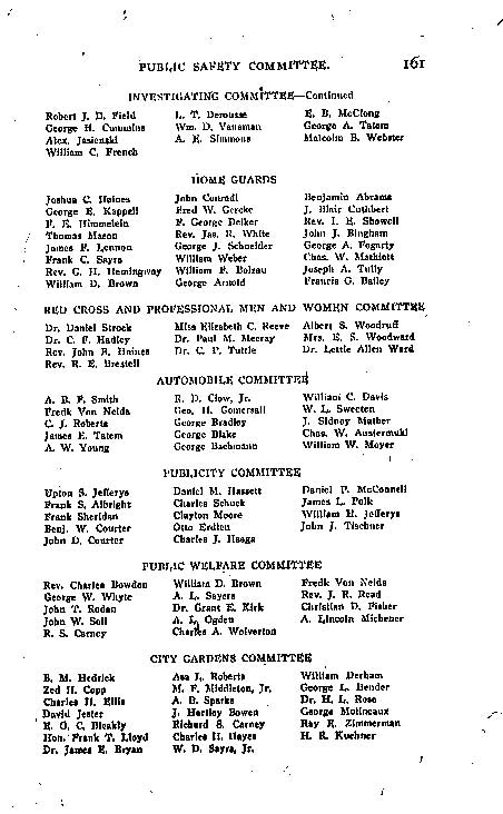 Camden County in the Great War, page 161: Home Guards, including F. George Delker
