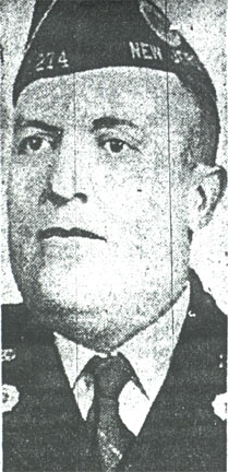 Berardo D. Rovere, commander of George W. Booz Post 274, Camden NJ, 1942