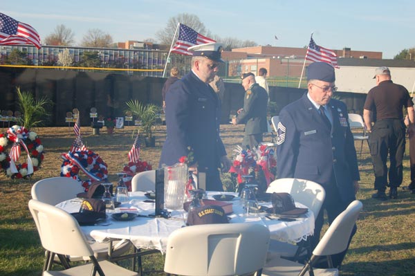 The Moving Wall at Cherry Hill Post 372, April 17, 2009