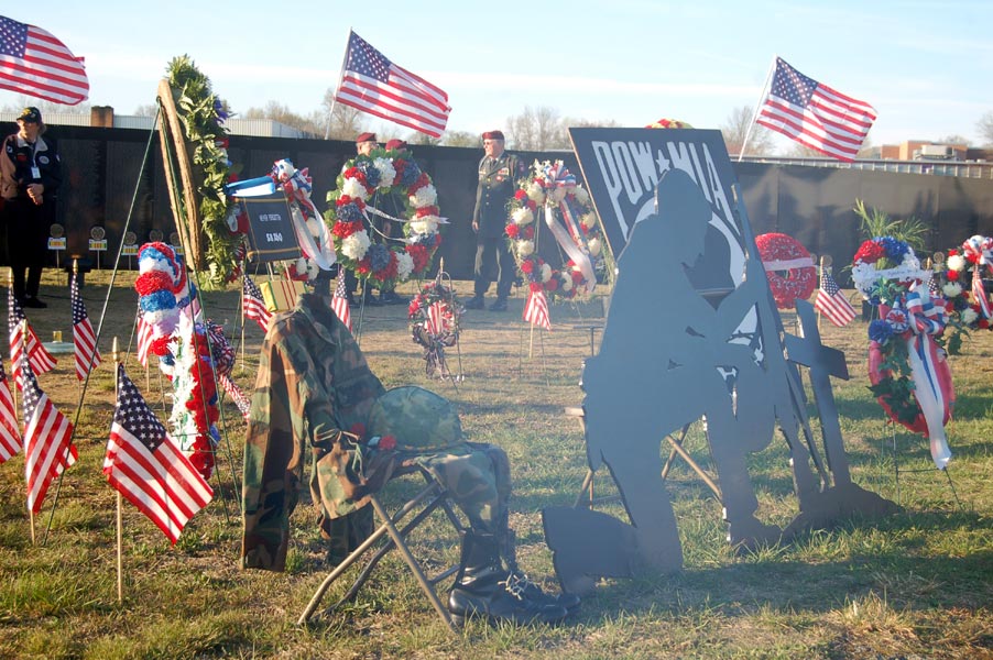 The Moving Wall at Cherry Hill Post 372, April 17, 2009
