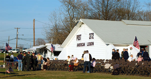 The Moving Wall at Cherry Hill Post 372, April 17, 2009