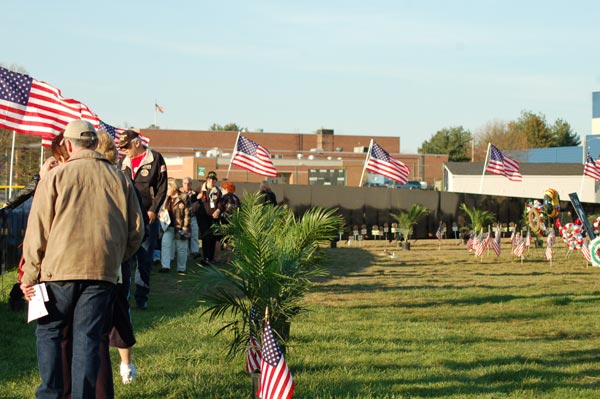 The Moving Wall at Cherry Hill Post 372, April 17, 2009