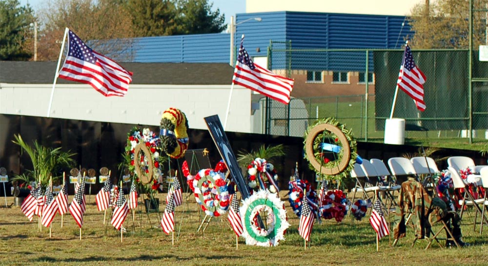The Moving Wall at Cherry Hill Post 372, April 17, 2009