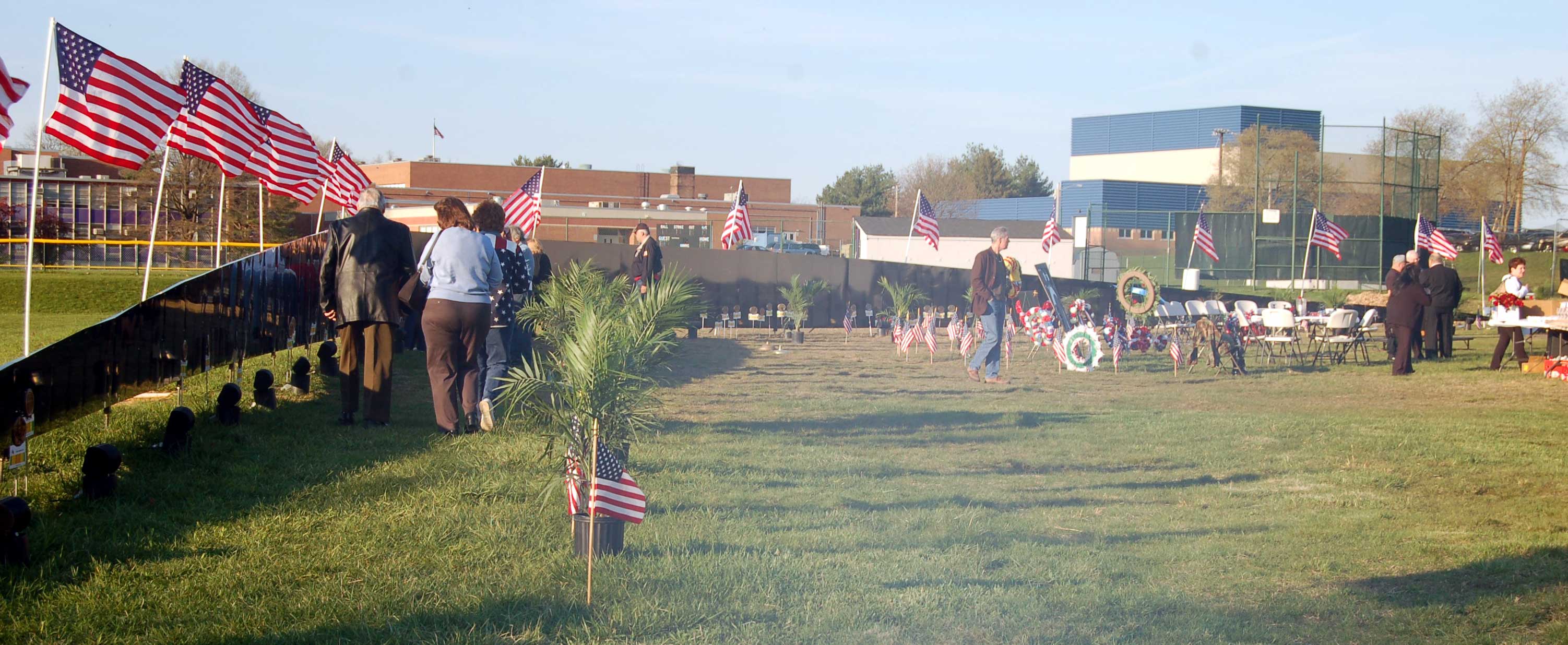 The Moving Wall at Cherry Hill Post 372, April 17, 2009