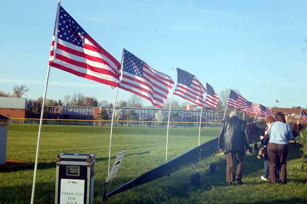 The Moving Wall at Cherry Hill Post 372, April 17, 2009