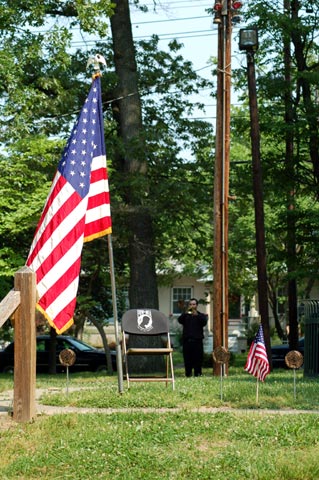 Memorial Day Ceremony at Wellwood Memorial Park, Merchantville NJ, May 26, 2009