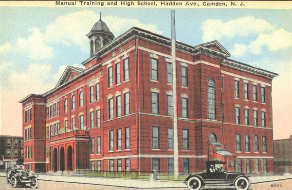 Manual Training and High School, Haddon Avenue, Camden NJ