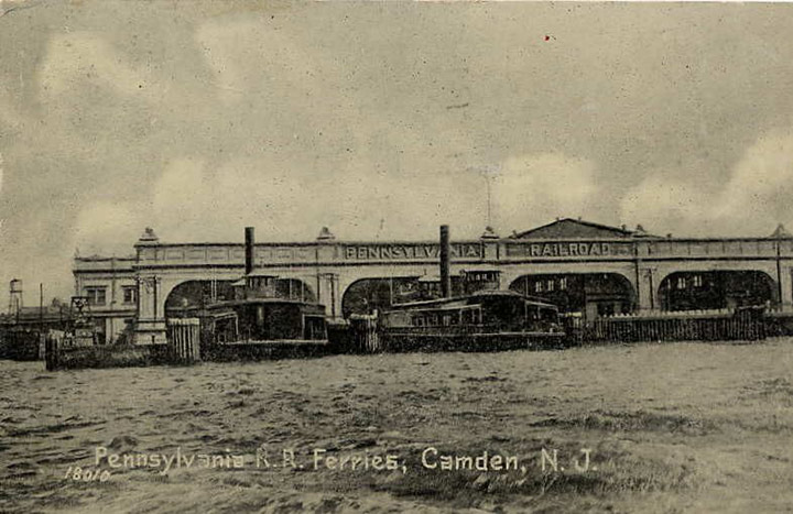 Pennsylvania Railroad Ferries, Camden NJ