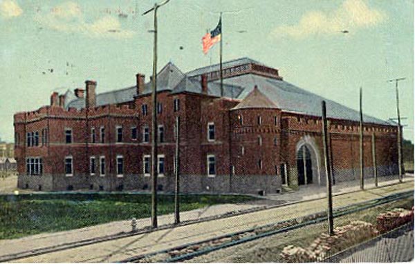 The Armory, Camden, New Jersey, postcard from 1911