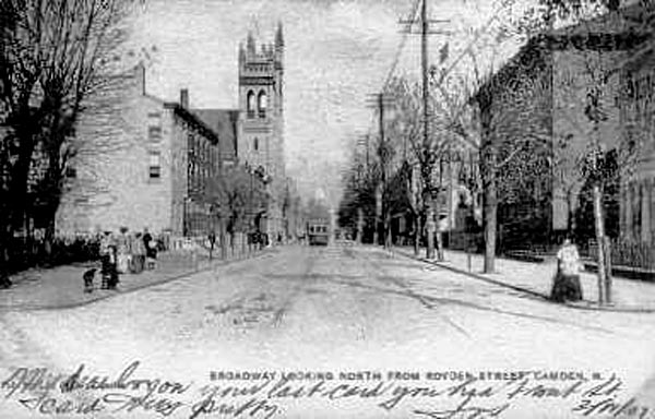 Broadway looking North from Royden Street