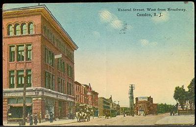 Federal Street, West From Broadway, 1890s