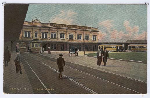 PRR Ferry Terminal, Camden NJ, 1890s