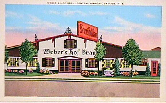 Weber's Hofbrau House at Camden Central Airport, 1930