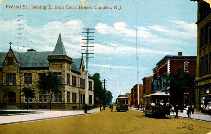 Federal Street, Looking East From Court House