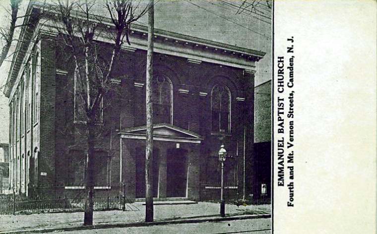 Emmanuel Baptist Church, SW Corner, South 4th and Mt. Vernon Streets