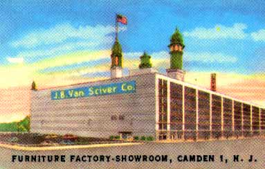 J. B. Van Sciver Furniture Factory and Showroom, around 1950