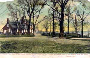 The Cooper House was made into a library, known as the Pyne Point Library