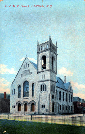 First Methodist Episcopal Church, 301 South 6th Street, postcard
