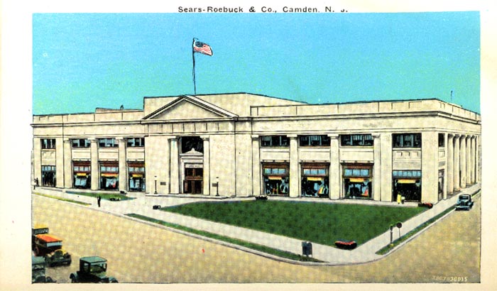 The Sears-Roebuck Department Store, Admiral Wilson Boulevard and Mt. Ephraim Avenue
