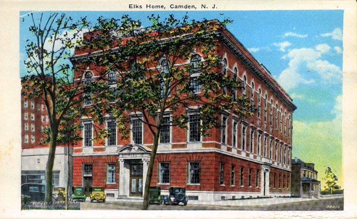 The Elks Home on Cooper Street — 1920s