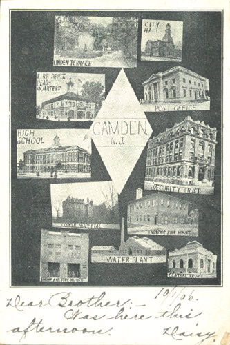 Camden Views postcard, 1906
