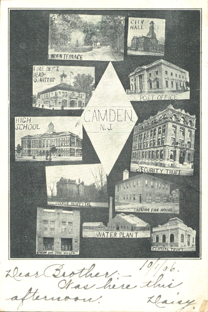 Camden Views postcard, 1906